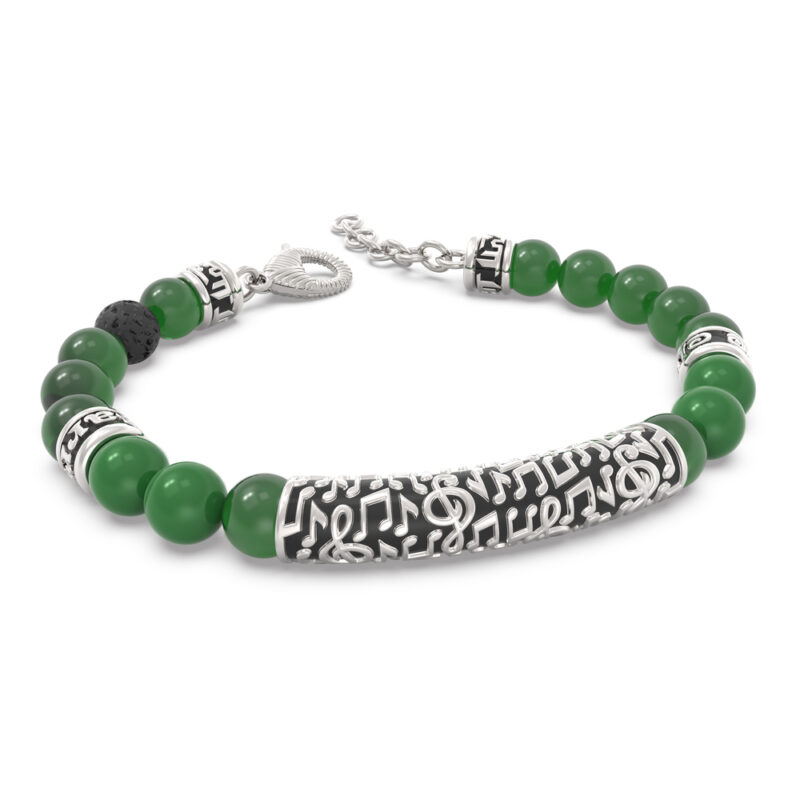 Bracciale Vienna Agata Verde